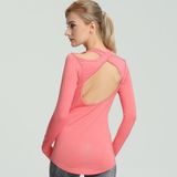  Áo Dài Tay Nữ RunTiger 3999 Hở Lưng - Màu Cam 