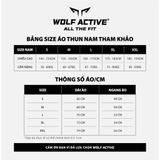  Áo thun chạy bộ nam Wolf Active Outbreak W273, chất liệu siêu nhẹ, Quick Dry, thiết kế đẳng cấp 