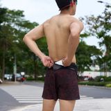  Quần Short thể thao chạy bộ nam đa năng MOTIVE MEN SHORT BELT - Đen chấm đỏ 