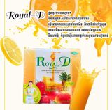  Bột Điện Giải Hòa Tan Royal-D Electrolyte Beverage Vitamin B1, B2, B6 Và Vitamin C - Vị Cam 