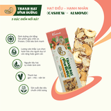  Thanh Hạt Dinh Dưỡng FAMINUTS Hạt Điều - Hạnh Nhân 