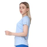  Áo thun thể thao chạy bộ nữ MOTIVE Women Training T-Shirt - Màu xanh biển 