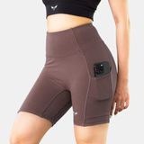  Quần Bó Cơ Chạy Bộ Nữ Wolf Active Compress Run 78, Quần Short Legging Cao Cấp, Co Giãn 4 Chiều 