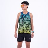  Áo Singlet Chạy Bộ Wolf Active Vui Vẻ 1 W36, Chất Vải Cao Cấp, Quick Dry, Nhanh Khô, Co Giãn 4 Chiều 