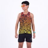  Áo Singlet Chạy Bộ Wolf Active Vui Vẻ 1 W36, Chất Vải Cao Cấp, Quick Dry, Nhanh Khô, Co Giãn 4 Chiều 