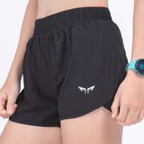  Quần Chạy Bộ Nữ 2 Lớp Wolf Active Fly Up 114, Quần Chạy Bộ Xẻ Cao, Chất Vải Cao Cấp, Nhẹ, Nhanh Khô 