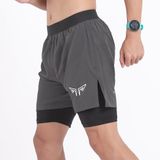  Quần 2 Lớp Thể Thao Wolf Active Essential V1 W110, Quần 2 Lớp Chạy Bộ, Tập Gym Chất Vải Cao Cấp 