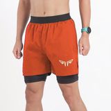  Quần 2 Lớp Thể Thao Wolf Active Essential V1 W110, Quần 2 Lớp Chạy Bộ, Tập Gym Chất Vải Cao Cấp 