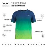  Áo thể thao Pickleball, chạy bộ nam Essential W91, chất vải Maxcool mềm mịn, co giãn 4 chiều 