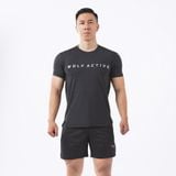  Áo Thun Tập Gym Wolf Active Gym Essential 146, Vải Maxcool Mềm Mịn, Thoáng Khí, Mát Mẻ 