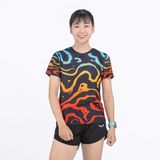  Áo Chạy Bộ Nữ Wolf Active Mạch Ngầm W30, Chất Vải Wolf Active Nhẹ, Nhanh Khô, Thoáng Khí 