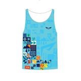  Áo Chạy Bộ Nam Wolf Active, Áo Ba Lỗ Chạy Bộ, Chất Vải Active Max Mềm Mịn, Thấm Hút Mồ Hôi Tốt 