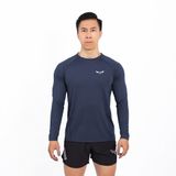  Áo Dài Tay Thể Thao Nam Wolf Active Gym Essential 203, Chất Vải Mềm Mịn,Thoáng Khí, Co Giãn 4 Chiều 