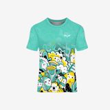  Áo Chạy Bộ Gia Đình Vườn Hoa Lá 59, Chất Vải Mềm Mịn, Co Giãn 4 Chiều, Mát Mẻ 