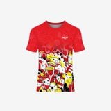  Áo Chạy Bộ Gia Đình Vườn Hoa Lá 59, Chất Vải Mềm Mịn, Co Giãn 4 Chiều, Mát Mẻ 