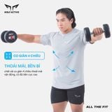  Áo Thun Tập Gym Wolf Active Gym Power 126, Chất Vải Wolf Pro, Mát Mẻ, Co Giãn 4 Chiều, Bền Bỉ 