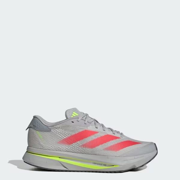  Giày Chạy Bộ Nam Adidas Adizero Sl2 - Grey Two / Lucid Red 