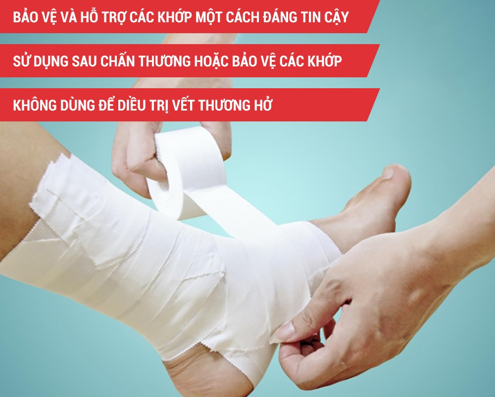 Công dụng - Băng Dán Cơ Thể Thao StarBalm 3.8x10m