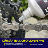  DẦU SÁP TRA XÍCH CYLION P57 WET PHÙ HỢP CHO MÔI TRƯỜNG ẨM ƯỚT 