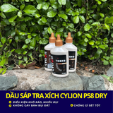  DẦU SÁP TRA XÍCH CYLION P58 DRY PHÙ HỢP CHO MÔI TRƯỜNG KHÔ RÁO, BỤI BẬM 