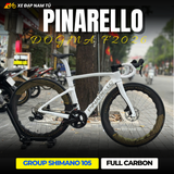  XE ĐẠP ĐUA PINARELLO DOGMA F26 TRẮNG [LẮP RÁP] GROUP SHIMANO 105 JAPAN, VÀNH CARBON PRINCETON 