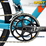  XE ĐẠP ĐUA LIFE LIGHT TRỤC GIỮA CỐT RỖNG, GROUPSET 2X11 
