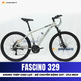  XE ĐẠP ĐỊA HÌNH FASCINO 329 KHUNG THÉP CƯỜNG LỰC, BỘ CHUYỂN ĐỘNG 3X7, BÁNH 27.5 INCH 