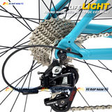  XE ĐẠP ĐUA LIFE LIGHT TRỤC GIỮA CỐT RỖNG, GROUPSET 2X11 