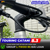  XE ĐẠP TOURING CATANI CA 8.3, CỐI NỔ ARC, PHANH DẦU THỦY LỰC SHIMANO MT200 