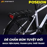 XE ĐẠP TOURING POSEIDON PS250, KHUNG NHÔM, CÀNG NHÔM, CỐI NỔ, PHANH DẦU, GROUP SHIMANO ALTUS 