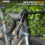  XE ĐẠP ĐUA MILESCO RX-S GHI ĐÔNG CÁ MẬP, TRỤC CỐT RỖNG, TAY ĐỀ LẮC 
