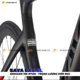  Xe Đạp Đua SAVA EX8 SL 2026 - Khung Nhôm Cao Cấp hơn 9kg, Group Shimano 105 R7120 Nhật Bản 
