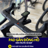  PAD GẮN ĐỒNG HỒ, ĐÈN XE ĐẠP CARBON, GẮN CHO GHI ĐÔNG LIỀN PÔ TĂNG 