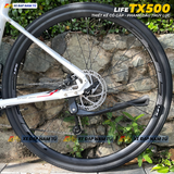  XE ĐẠP TOURING LIFE TX500 SHIMANO ALTUS, PHANH DẦU THỦY LỰC 