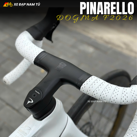  XE ĐẠP ĐUA PINARELLO DOGMA F26 TRẮNG [LẮP RÁP] GROUP SHIMANO 105 JAPAN, VÀNH CARBON PRINCETON 