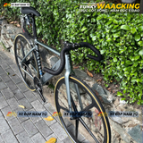  XE ĐẠP FIXEDGEAR FUNKY WAACKING, KHUNG NHÔM , MÂM 5 ĐAO XÉ GIÓ , TRỤC RỖNG 