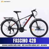  XE ĐẠP ĐỊA HÌNH FASCINO 428 BAGA, DÈ CHẮN BÙN TRƯỚC SAU, KHUNG NHÔM SIÊU NHẸ 