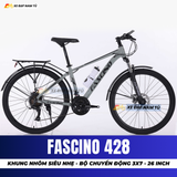  XE ĐẠP ĐỊA HÌNH FASCINO 428 BAGA, DÈ CHẮN BÙN TRƯỚC SAU, KHUNG NHÔM SIÊU NHẸ 
