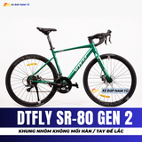  XE ĐẠP ĐUA DTFLY SR80 [GEN 2] CỐI NỔ LỚN, TAY ĐỀ LẮC, DÂY ÂM TAY LÁI 