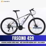  XE ĐẠP ĐỊA HÌNH FASCINO 429 KHUNG NHÔM SIÊU NHẸ, BỘ CHUYỂN ĐỘNG 3X7, PHUỘC NHÚN GIẢM XÓC 