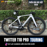  XE ĐẠP TWITTER T10 PRO RS HYBRID [2026] TAY LÁI CARBON NGUYÊN KHỐI 