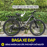  BAGA XE ĐẠP NHÔM CAO CẤP, CHỞ ĐƯỢC NGƯỜI, DỄ DÀNG LẮP ĐẶT 