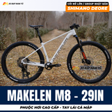  Xe Đạp MAKELEN M8 29 Inch Khung Nhôm Cao Cấp, Phuộc Hơi, Group Shimano Deore Nhật Bản 