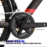  Xe Đạp Đua SAVA EX8 SL 2026 - Khung Nhôm Cao Cấp hơn 9kg, Group Shimano 105 R7120 Nhật Bản 