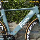  XE ĐẠP FIXEDGEAR FUNKY PUNKING, KHUNG NHÔM, VÀNH NHÔM 60MM 