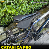  XE ĐẠP TOURING CATANI CA PRO BÁNH 700C KÈM DÈ VÀ BAGA SAU 