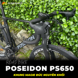  XE ĐẠP ĐUA POSEIDON PS650 - KHUNG ĐÚC NGUYÊN KHỐI, TAY ĐỀ LẮC, CỐI NỔ LỚN CHUẨN XE ĐUA 