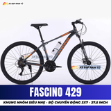  XE ĐẠP ĐỊA HÌNH FASCINO 429 KHUNG NHÔM SIÊU NHẸ, BỘ CHUYỂN ĐỘNG 3X7, PHUỘC NHÚN GIẢM XÓC 