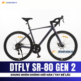  XE ĐẠP ĐUA DTFLY SR80 [GEN 2] CỐI NỔ LỚN, TAY ĐỀ LẮC, DÂY ÂM TAY LÁI 