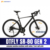  XE ĐẠP ĐUA DTFLY SR80 [GEN 2] CỐI NỔ LỚN, TAY ĐỀ LẮC, DÂY ÂM TAY LÁI 